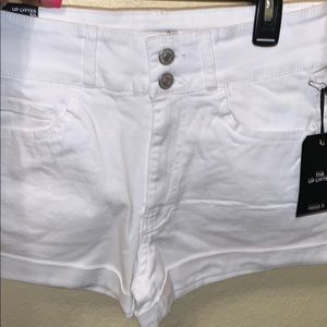 Whit Denim Short “Up Lyfter”